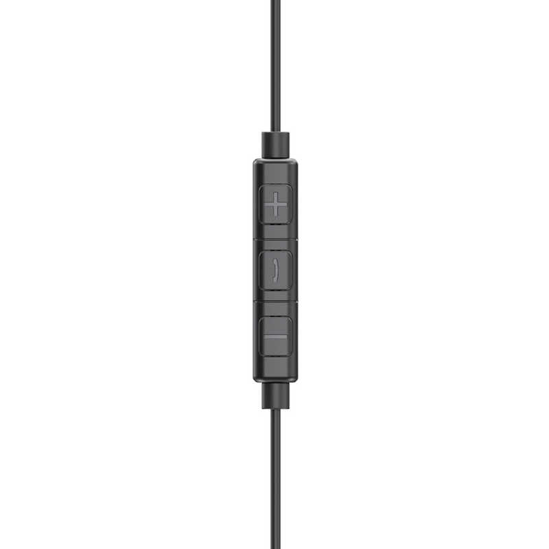 ラディウス ラディウス iPhone用 Lightningイヤホン  リモコン･マイク対応 ライトニング端子  HP-NEL11K ブラック HP-NEL11K ブラック