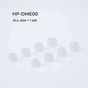 ラディウス スタンダードモデル ディープマウントイヤーピース (XS・S・M・L×各1セット) クリア HP-DME00CL ラディウス スタンダードモデル ディープマウントイヤーピース (XS・S・M・L×各1セット) クリア HP-DME00CL