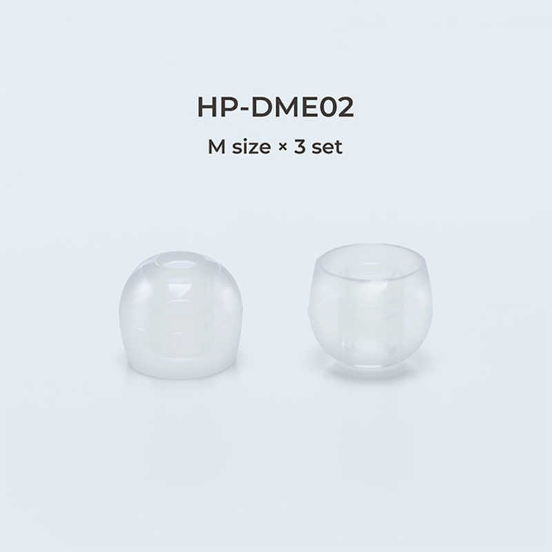 ラディウス ラディウス イヤーピース deep mount earpiece 単品(M) クリア HP-DME02CL HP-DME02CL