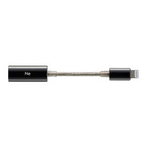 ラディウス MFI認証取得済 HiRes Portable DAC/AMP with Lightning ブラック [ハイレゾ対応 /DAC機能対応] RK-DA70LK