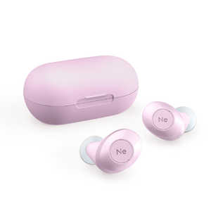 ラディウス 完全ワイヤレスイヤホン Mauve Pink [ リモコン・マイク 対応 / ワイヤレス ( 左右分離 ) / Bluetooth ]  HP-T70BTN