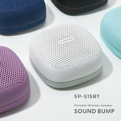 ラディウス ブルートゥーススピーカー SOUND BUMP BLACK ［防滴