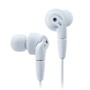 ラディウス VOLT Series(ボルトシリーズ)ハイレゾ対応イヤホン ［φ3.5mm ミニプラグ］ ブルーグレー HP-NHR41BG