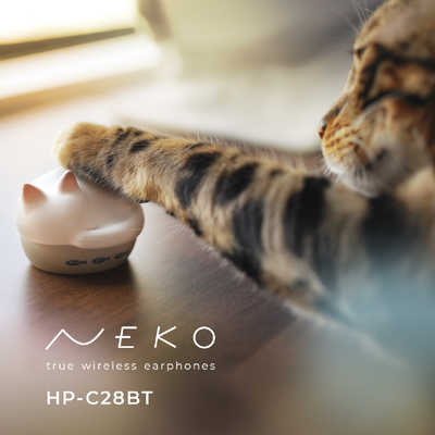 ラディウス 完全ワイヤレスイヤホン NEKO 猫 ミックス