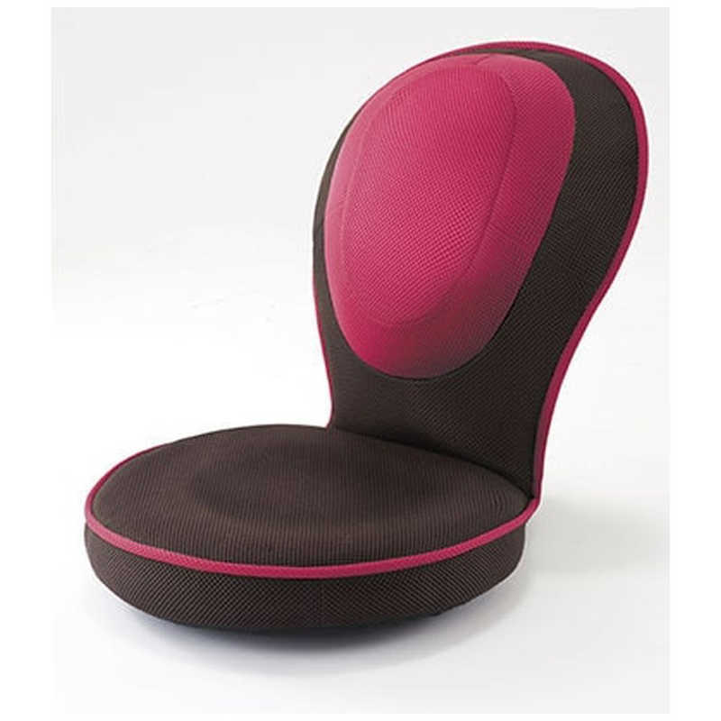 プロイデア プロイデア 背筋がGUUUN美姿勢座椅子コンパクト ピンク 0070263301 0070263301