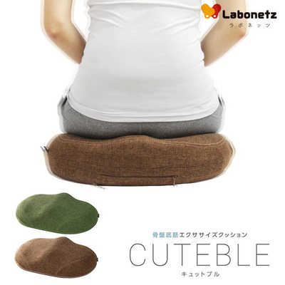 プロイデア ラボネッツ 骨盤底筋エクササイズクッション キュットブル