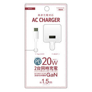 Ax PD20W ^AC[dType-CP[ǔ^1.5m A|[gt mUSB Power DeliveryΉn zCg ET-O24ACK03-WH