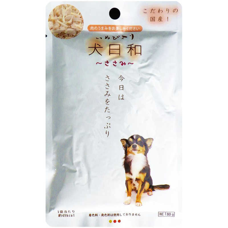 わんわん 犬日和レトルト ささみ 80g の通販 カテゴリ 日用品 化粧品 医薬品 わんわん 家電通販のコジマネット 全品代引き手数料無料