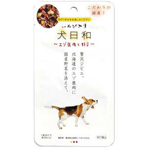 わんわん 犬日和レトルト エゾ鹿肉と野菜 60g イヌビヨリエゾシカニクトヤサイ