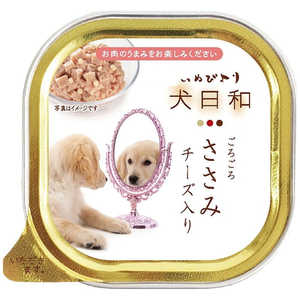 わんわん 犬日和 ごろごろささみ チーズ入り 100g わんわん 犬日和 ごろごろささみ チーズ入り 100g