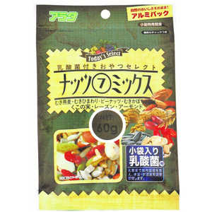 アラタ 乳酸菌付き おやつセレクト ナッツ7ミックス (60g) アラタ 乳酸菌付き おやつセレクト ナッツ7ミックス (60g)