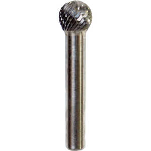 ニューレジストン 超硬バー 軸径8(mm)球Dカット TCBT7700D8 ニューレジストン 超硬バー 軸径8(mm)球Dカット TCBT7700D8