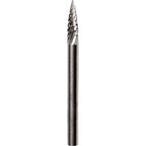 ニューレジストン 超硬バー 軸径3(mm)トンガリDカット TCBT6230D ニューレジストン 超硬バー 軸径3(mm)トンガリDカット TCBT6230D