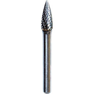 ニューレジストン 超硬バー 軸径6(mm)トンガリDカット TCBT6450D ニューレジストン 超硬バー 軸径6(mm)トンガリDカット TCBT6450D