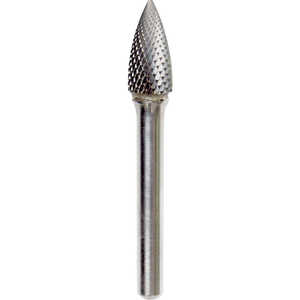 ニューレジストン 超硬バー 軸径6(mm)トンガリKカット TCBT6500K ニューレジストン 超硬バー 軸径6(mm)トンガリKカット TCBT6500K