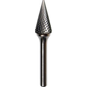 ニューレジストン 超硬バー 軸径6(mm)円錐Kカット TCBT2700K1 ニューレジストン 超硬バー 軸径6(mm)円錐Kカット TCBT2700K1