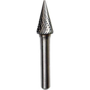 ニューレジストン 超硬バー 軸径8(mm)円錐Dカット TCBT2700D18 ニューレジストン 超硬バー 軸径8(mm)円錐Dカット TCBT2700D18