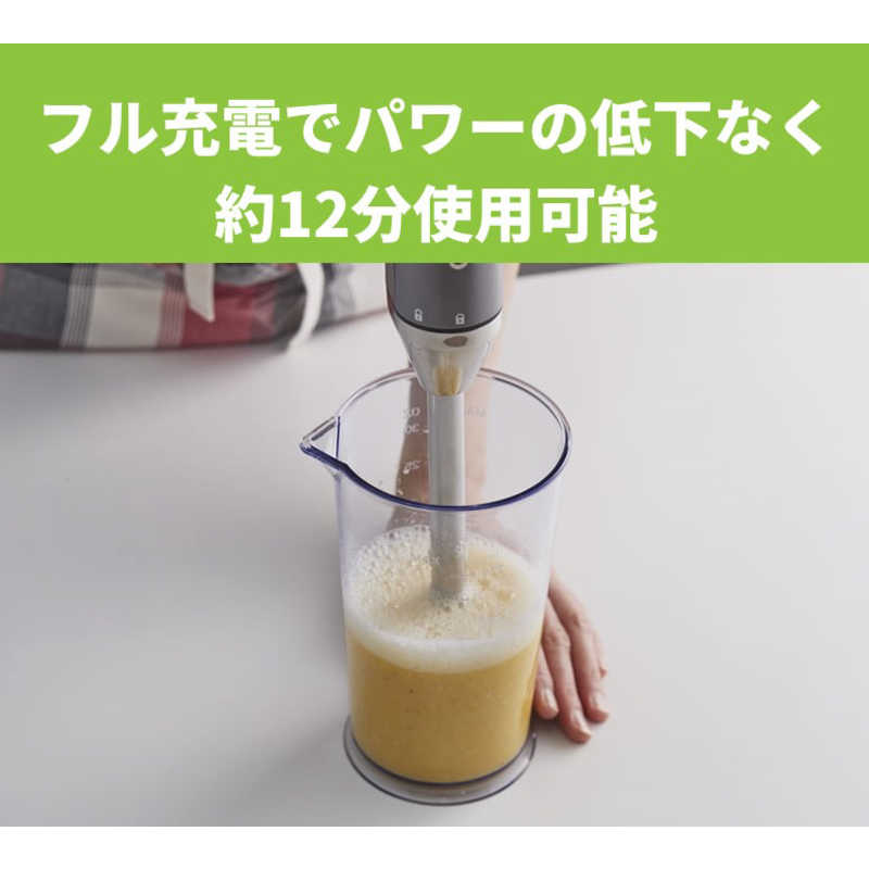 クイジナート クイジナート コードレス充電式ハンドブレンダー RHB-100J RHB-100J
