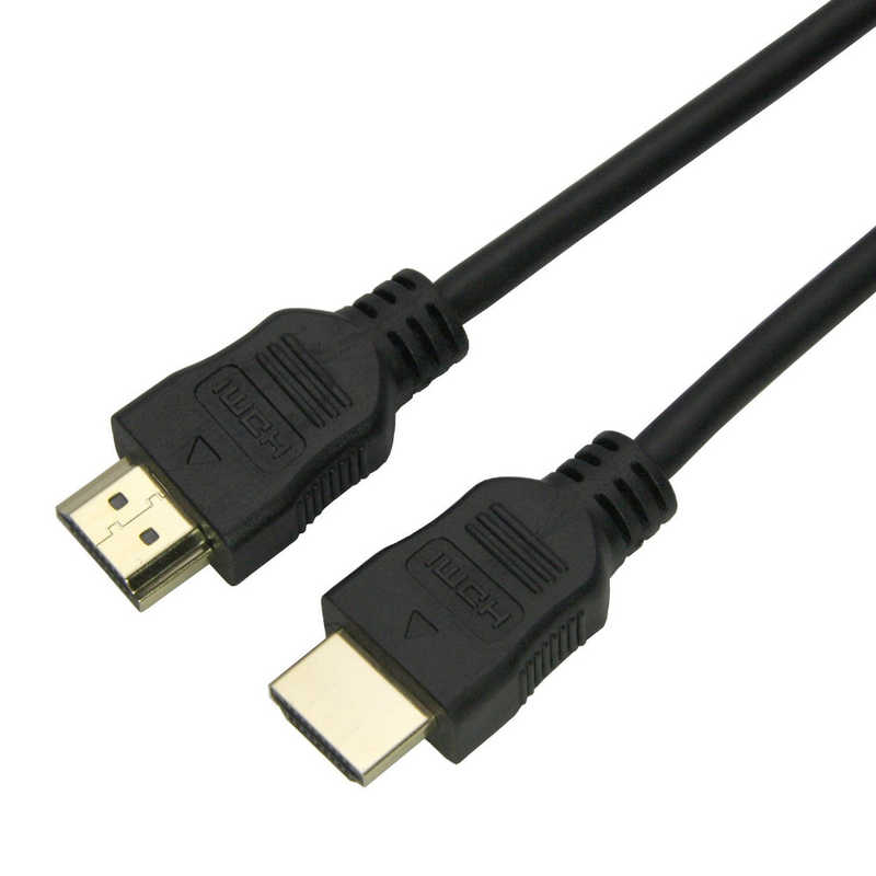 ホーリック ホーリック HDMIケーブル ブラック ブラック [1m /HDMI⇔HDMI /スタンダードタイプ] HDM10-064BK HDM10-064BK