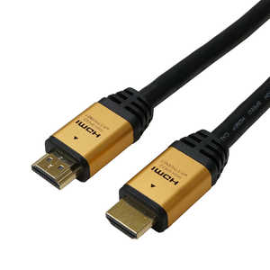 ホーリック HDMIケーブル ゴールド [3m /HDMI⇔HDMI /スタンダードタイプ /4K対応] HDM30-126GD ゴｰルド