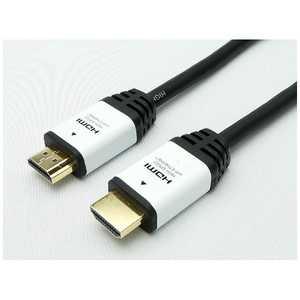 ホーリック HDMIケーブル ホワイト [1m /HDMI⇔HDMI /スタンダードタイプ /4K対応] HYBHDA10-504WH