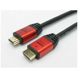 ホーリック HDMIケーブル レッド [1.5m /HDMI⇔HDMI /スタンダードタイプ /4K対応] HYBHDA15-508RD