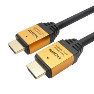 ホーリック HDMIケーブル ゴールド [10m /HDMI⇔HDMI /スタンダードタイプ /4K対応] HDM100-462GD