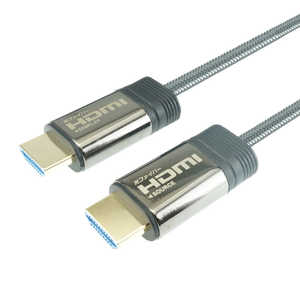 ホーリック HDMIケーブル メッシュタイプ グレー [15m /HDMI⇔HDMI] HH150-602GY