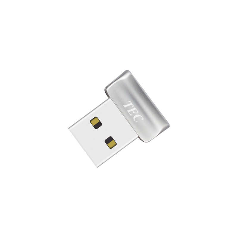 テック テック USB 指紋認証アダプタ TEC シルバー TE-FPA2 TE-FPA2