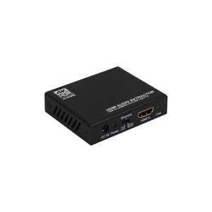 テック 4K60Hz HDR規格パススルー対応 HDMI音声分離器 THDTOA-4K60
