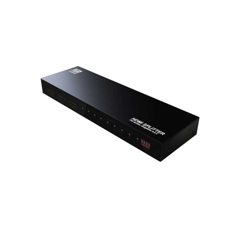 テック テック 4K60Hz対応 HDMI 8分配機 TEC ブラック THDSP18-4K60S THDSP18-4K60S