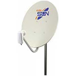 ＜コジマ＞ サン電子 4K・8K衛星放送対応 BS・110度CSデジタルアンテナ ホワイト CBDK045