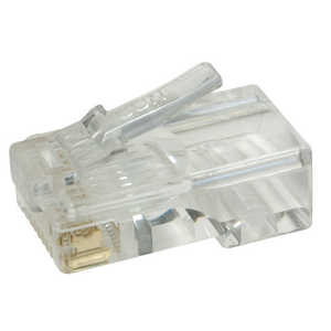 サン電子 Cat.5e対応RJ45コネクタ単線用(100個入) LMP5(100) サン電子 Cat.5e対応RJ45コネクタ単線用(100個入) LMP5(100)