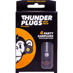 BANANAZ イヤープラグ(耳栓) ThunderPlugs/DUO THUNDERPLUGSDUO