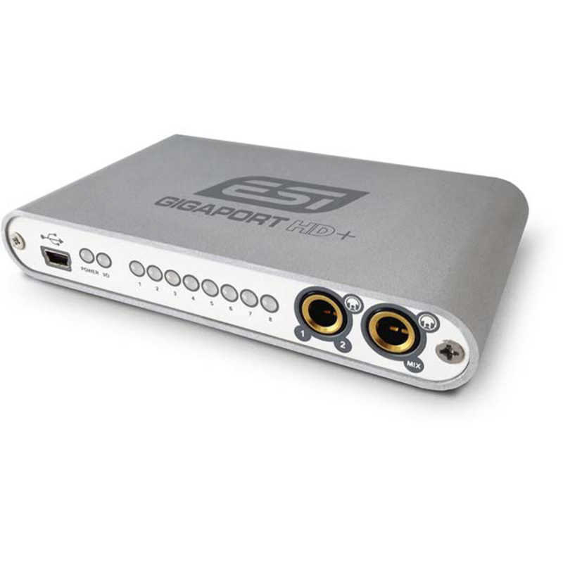 ESI ESI USBオーディオインターフェース 24bit - 8アウト GIGAPORT HD+ GIGAPORTHDPLUS GIGAPORTHDPLUS