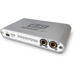 ESI USBオーディオインターフェース 24bit - 8アウト GIGAPORT HD+ GIGAPORTHDPLUS