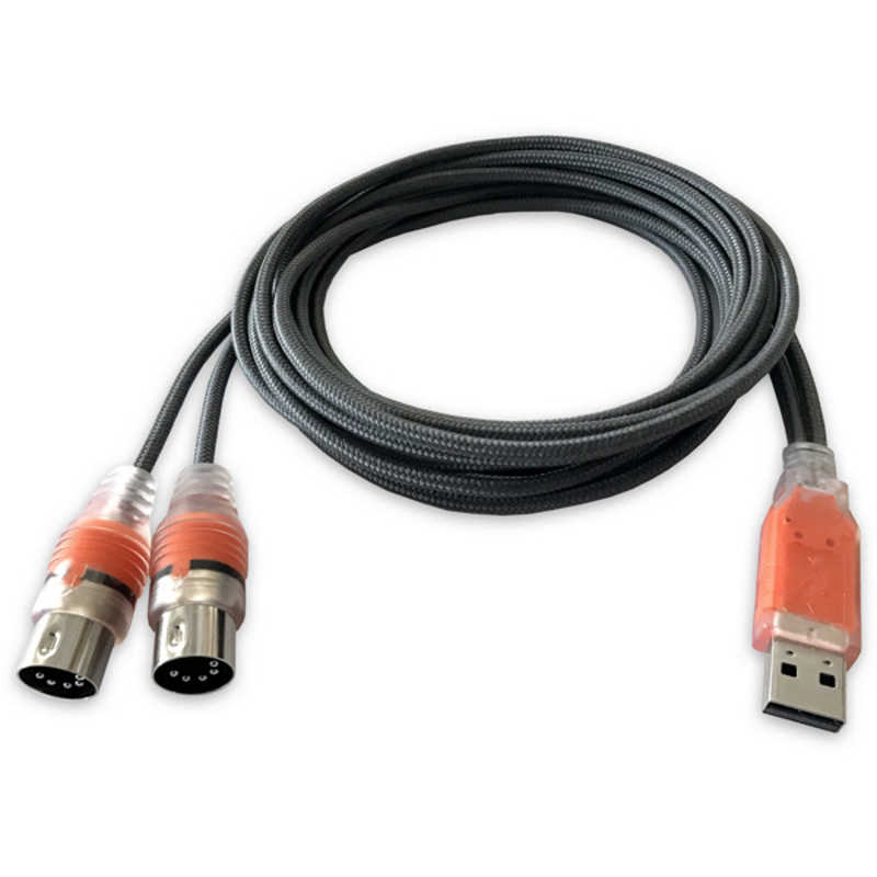 ESI ESI ケーブル一体型USB MIDIインターフェース IN/OUT兼用 MIDIMATEEX MIDIMATEEX