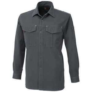 CUC HOP 7901-41-L 長袖シャツ ムーン灰 L #7901-41-L