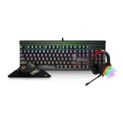 ‼️【新品未使用】【セット】ゲーミングPC キーボード マウスパッド ヘッドセット