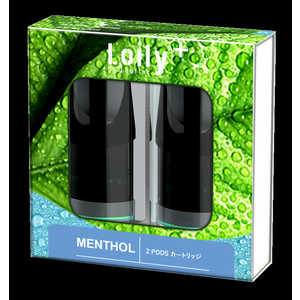 KEIAN Lolly+用POD 二個入り メンソｰル LOLLY BLUE MENTHOLPLUS MENTHOLPLUS