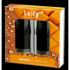 KEIAN Lolly+用POD 二個入り マンゴｰ LOLLY ORANGE MANGOPLUS MANGOPLUS