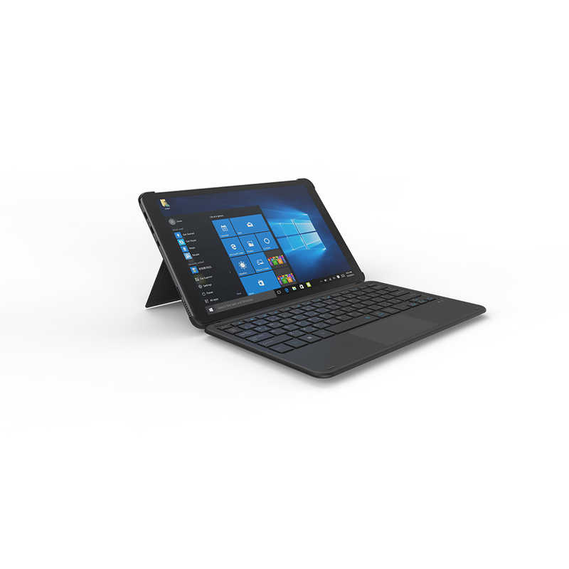 KEIAN KEIAN 10.5インチ2in1 Windows 10 Pro タブレット WiZ ブラック [intel Celeron /メモリ：4GB /eMMC：128GB] KI-G105U KI-G105U