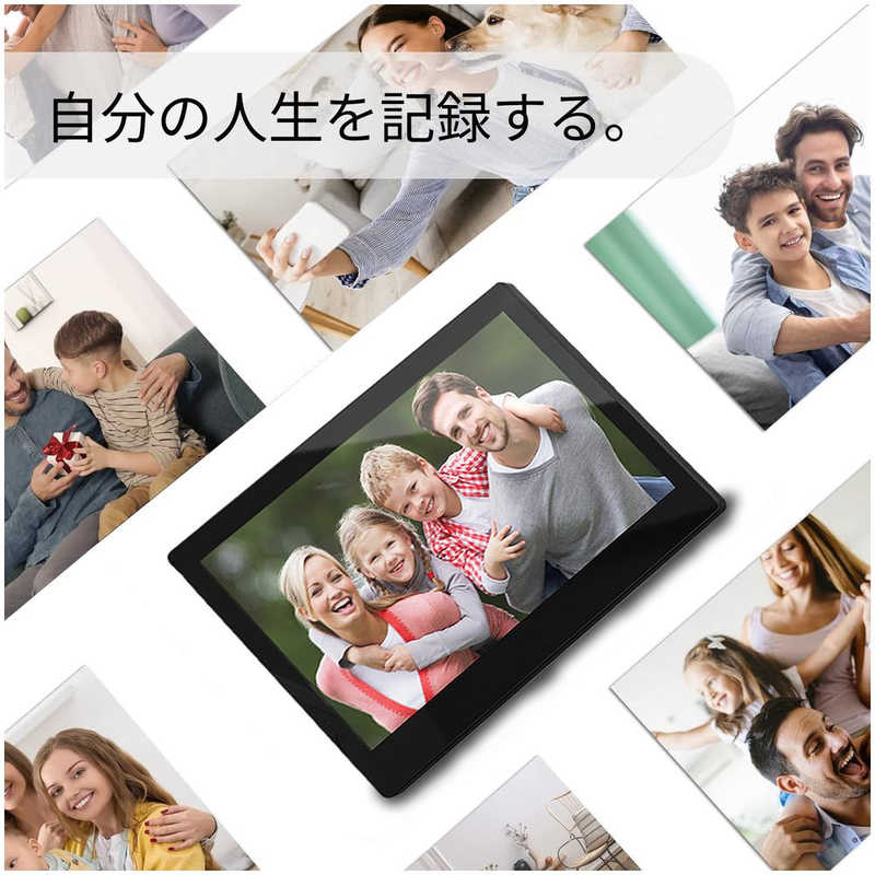 KEIAN KEIAN 10インチ デジタルフォトフレーム ブラック KDP10-H01-BK KDP10-H01-BK