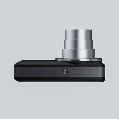 KEIAN 光学6倍コンパクトデジタルカメラ ブラック KDC125-BK の通販