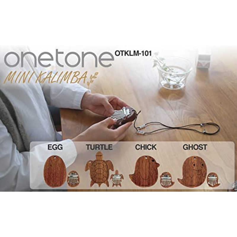 ONETONE ONETONE ONETONE ミニカリンバ  OTKLM-101/TURTLE OTKLM-101/TURTLE