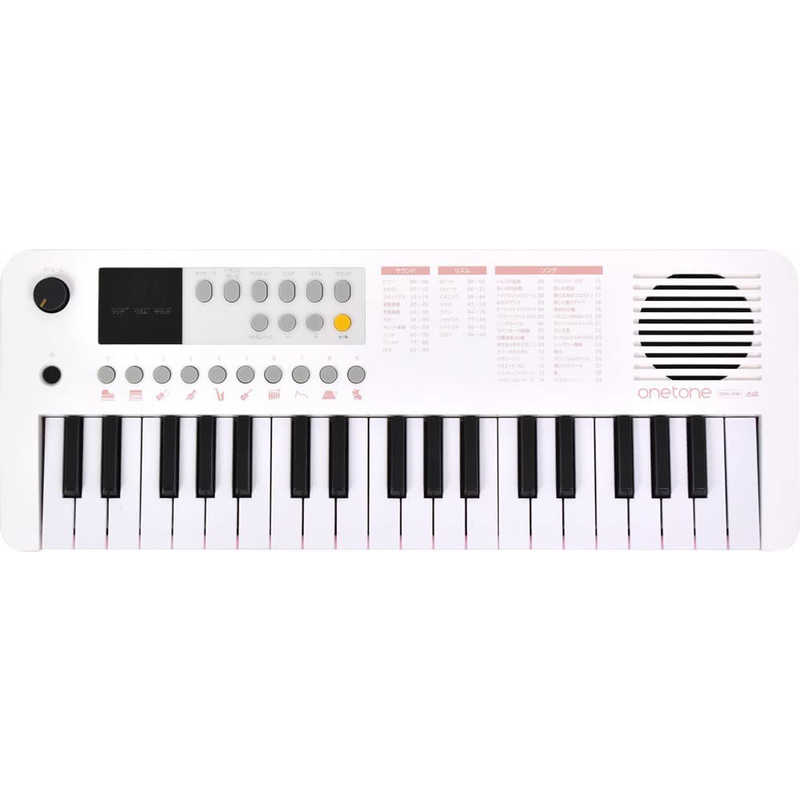 ONETONE ONETONE 電子キーボード ホワイト／ピンク [37ミニ鍵盤] OTK-37M/WHPK OTK-37M/WHPK