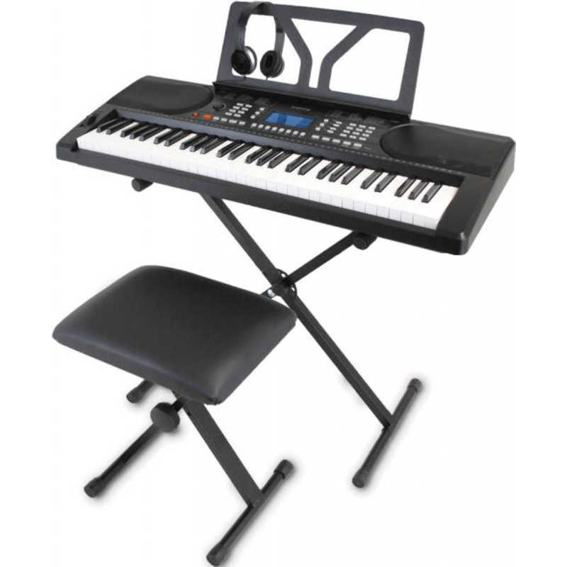Onetone 電子キーボード初心者セット Onetone ブラック 61鍵盤 Otk 61s Bk の通販 カテゴリ オーディオ ヘッドホン 楽器 Onetone Onetone 家電通販のコジマネット 全品代引き手数料無料