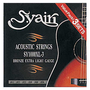 SYAIRI アコースティックギター弦 SY1000XL33SETPACK SYAIRI アコースティックギター弦 SY1000XL33SETPACK