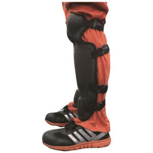 ハートフル HEART 草刈用防護レガース フリーサイズ HTR001BK