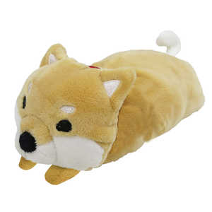 フレンズヒル もちふわクッションL モチモチシバタサン ベージュ フレンズヒル もちふわクッションL モチモチシバタサン ベージュ